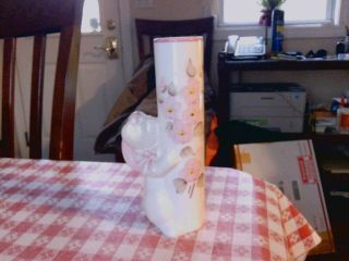 Ceramic Bunny Vase FTDA 7 1/2 