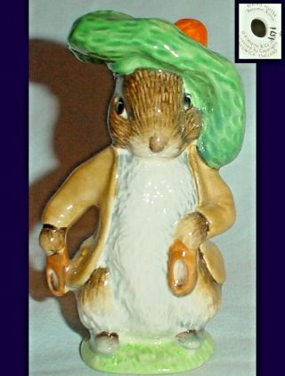 Benjamin Bunny Beatrix Potter Figurine © F.  Warne 1948 Beswick England/4 " /no Box