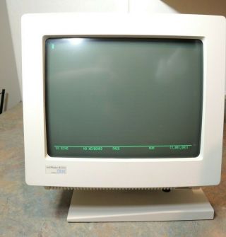 Ibm Infowindow Ii 3153 Terminal Monitor Computer Pc Tv Vintage