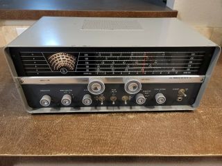 Vintage Hallicrafters S - 108 Tube Ham Radio Receiver Powers On