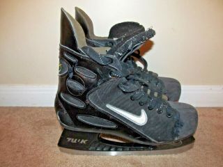 Vintage Vtg Size 10.  5 Adult Black Nike Zoom Air Hockey Skates
