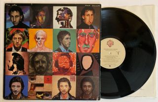 The Who - Face Dances - 1981 Us 1st Press (nm) Ultrasonic