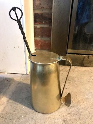 Antique Brass Cape Cod Fire Starter