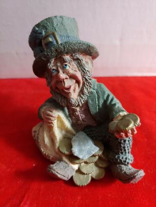 Finnians 1996 Keepers Of The Blarney Stone Figurine - Exclusively By Roman Inc
