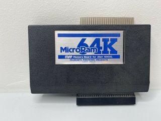 Vintage Mpp Memory Board For Atari 600xl Micro Ram 64k Microbits Peripheral Prod