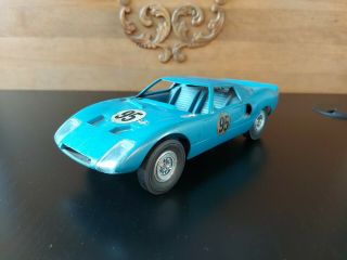 Vintage Cox Gt40 Ford Gt Thimble Drome Gas Powered Tether Car