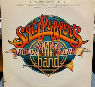 Sgt Peppers Lonely Hearts Club Band Soundtrack Lp 1978 Rso Rs2 - 4100 Inner Poster