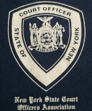 Nys Courts Court Clerk Nassau Suffolk Nyc Nysc Tshirt Sz L Supreme Court