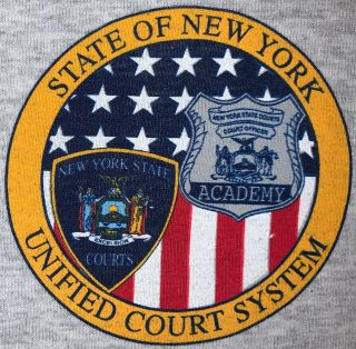 Nys Courts Court Officer Nassau County Nysc T - Shirt Sz 2xl Nypd Scpd Ncpd