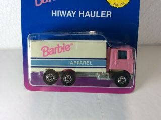 Vintage Hot Wheels Leo Barbie Hiway Hauler,  Limited Edition,  In Pack