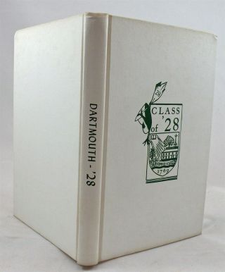 Dartmouth College Hanover Hampshire Class Of 1928 40th Reunion Book 1968 Hb