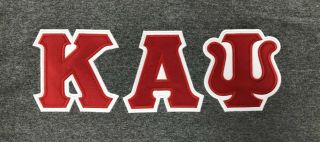 Kappa Alpha Psi Hoodie Sweatshirt Size Xl Midweight Cotton Blend