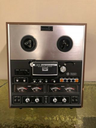 Akai Gx - 280dss Vintage Reel - To - Reel Tape Deck Parts/ Repair