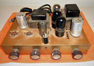 Vintage David Bogen Co Paramus Nj Tube Amplifier Model Db 110 Series Y - 18 Amp