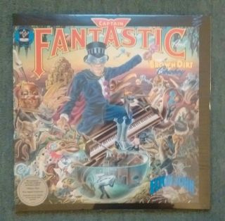 Elton John Captain Fantastic Brown Dirt Cowboy Vinyl Lp Remaster