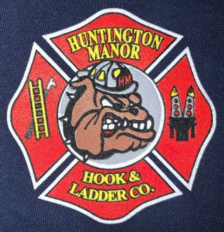 Huntington Manor Fire Department Suffolk County Long Island Ny Shirt Xl Fdny