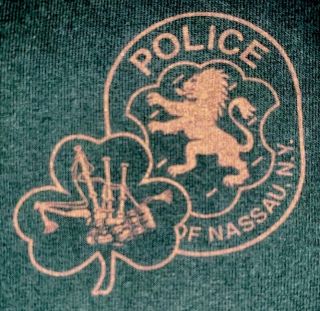 Ncpd Nassau County Police Department Pipes & Drums T - Shirt 3x Irish Ire Nypd