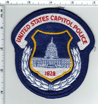 United States Capitol Police - Uniform Take - Off Shoulder Patch From The 1980 