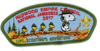 Redwood Empire Council Jsp 2017 National Jamboree Snoopy