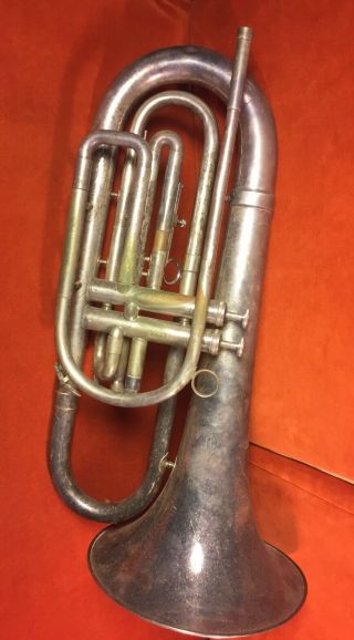 Vintage Deg Dynasty Ii Marching Baritone Horn - Two Valve