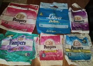 Vintage Diaper Bags (pampers & Luvs)
