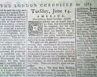 Execution Of Pirates Hanged Hangings At Martinique Caribbean Sea 1765 Newspaper