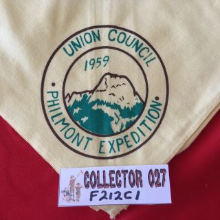 Boy Scout 1959 Union Council Philmont Expedition Neckerchief
