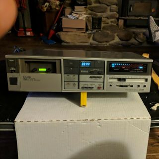 Vintage Denon Dr - M2 3 Head Stereo Cassette Tape Deck.  Pre - Owned.