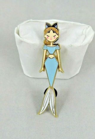 Disney Fantasy Pin - Wendy Darling - Peter Pan - Mermaid - Halfyashy