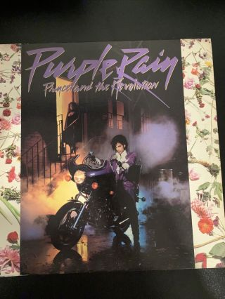 Prince And The Revolution Purple Rain Vinyl Lp1 - 25110 Poster