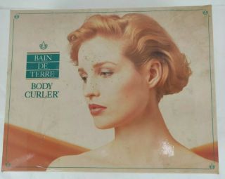 Vintage 1991 Bain De Terre Zotos Beauty Body Curler Piece Hair Rollers Perm Set