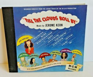 " Till The Clouds Roll By " Jerome Kern Mgm Records 78 Rpm 4 Disc Set