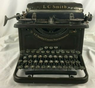 Vintage 1936 L.  C.  Smith & Corona Typewriters Inc 8 - 11 &