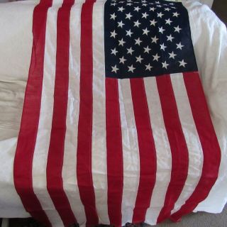 Vintage Valley Forge " Pioneer " American Flag 3 X 5 100 Cotton
