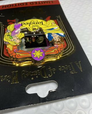 TANGLED PIECE OF DISNEY MOVIES PIN PODM RAPUNZEL FLYNN PASCAL MAXIMUS LE 2000 4