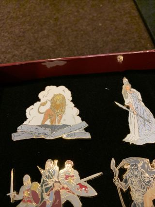Narnia Limited - Edition Boxed 6 Pin Set - - Aslan,  White Witch 5