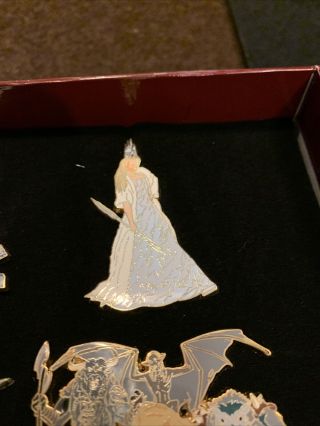 Narnia Limited - Edition Boxed 6 Pin Set - - Aslan,  White Witch 6