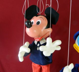 Vintage Pelham Puppets - Mickey Mouse & Donald Duck 3