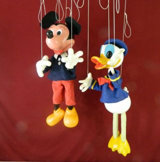 Vintage Pelham Puppets - Mickey Mouse & Donald Duck 6