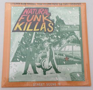 V/a Natural Funk Killas Lp Soul Patrol Rare Funk 45s