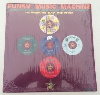 V/a Funky Music Machine Lp Soul Patrol Rare Funk 45s