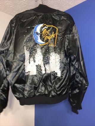 Vintage 80s 90s Mcdonalds Make It Mac Tonight Moon Man Jacket.