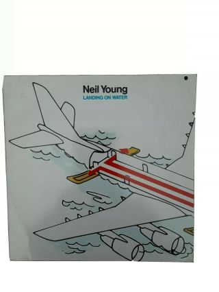 Neil Young ‎– Landing On Water – 12” Vinyl Lp – Germany Vinyl