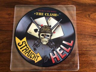 The Clash Straight To Hell Punk 7 Inch Picture Disc
