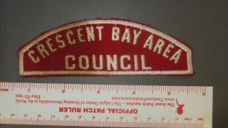 Boy Scout Crescent Bay Area Council Rws Ca Full Strip 4316ii