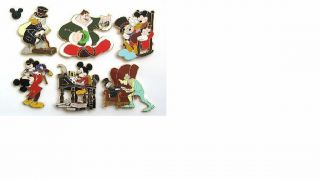 Pin 66795 Disneyshopping.  Com - A Christmas Carol Mickey Mouse (6 Pins) Set Le100