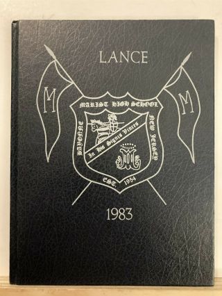1983 Marist High School Annual Yearbook Bayonne Jersey Nj