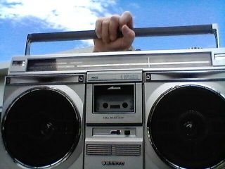 Vintage Sanyo M9935k Am/fm/cassette Shortwave Boombox Radio