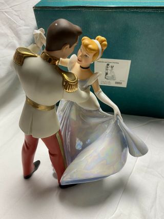 Wdcc Cinderella - Prince Charming & Cinderella “so This Is Love” W/box