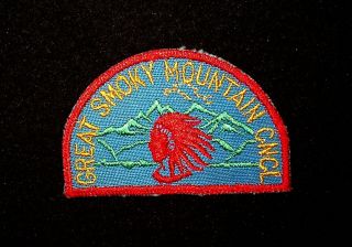 Boy Scout Great Smoky Mountain Cncl 1st Cp 50 
